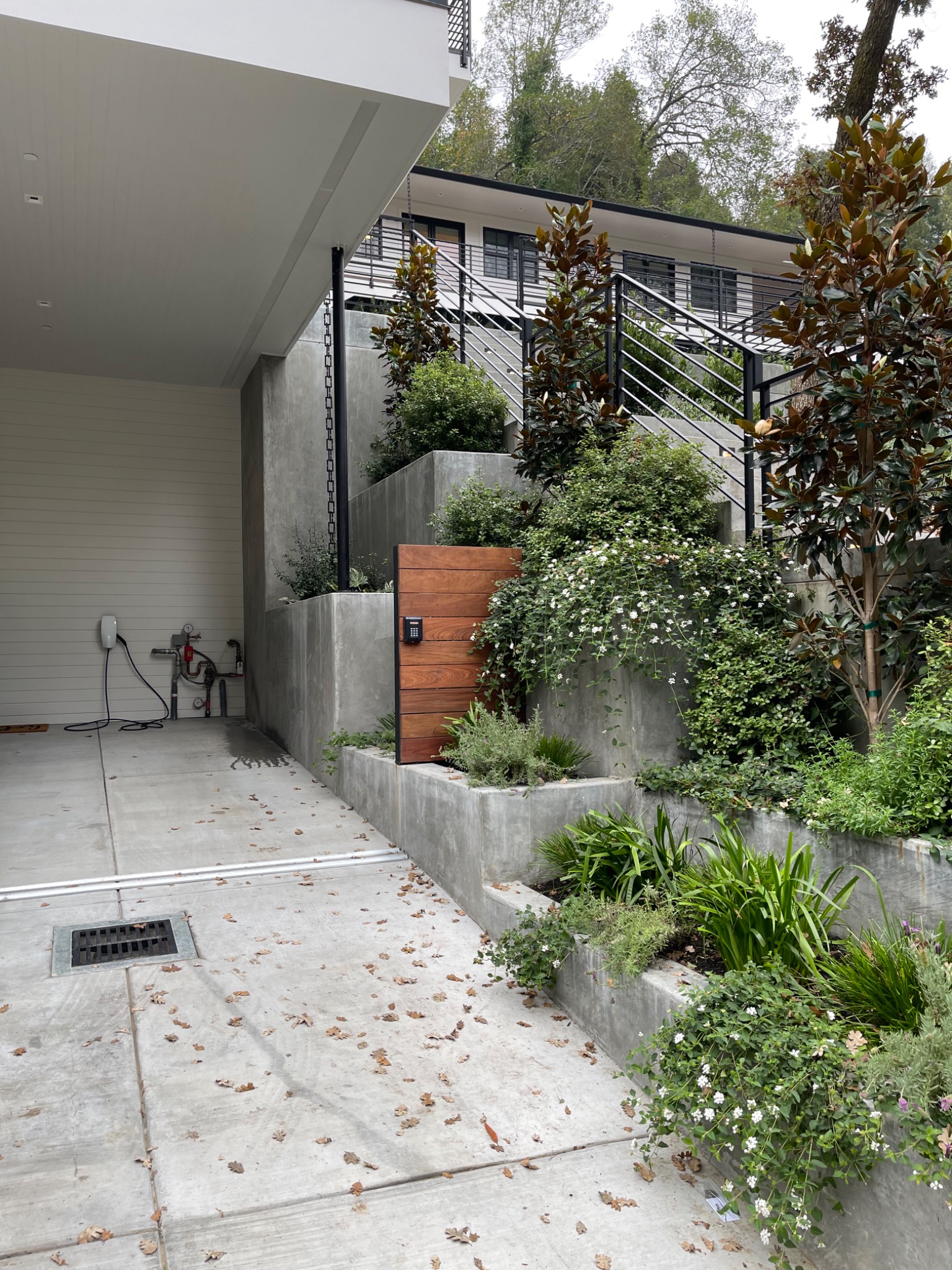 Retaining Walls completed by Creative Concrete SF